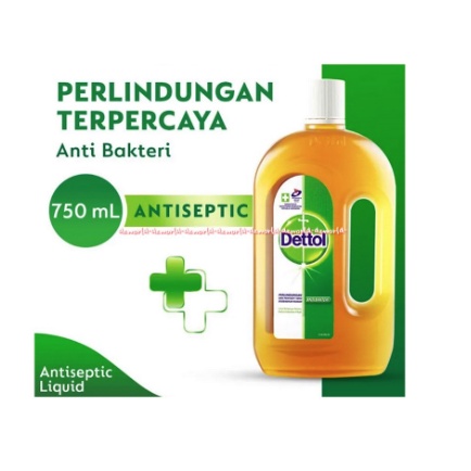 Dettol anti septik disinfektan 750ml Cairan Anti Kuman Detol 750 ml Desinfektan Campuran Saat Mandi Sehat Mengurangi Gatal Iritasi