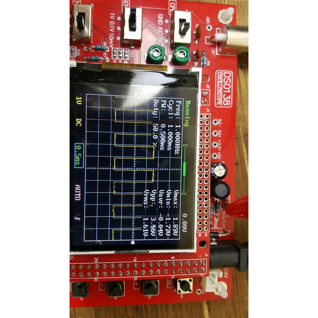 DSO138 Oscilloscope DIY osciloscope DIY mini osciloscope mini osiloscop Terbaik