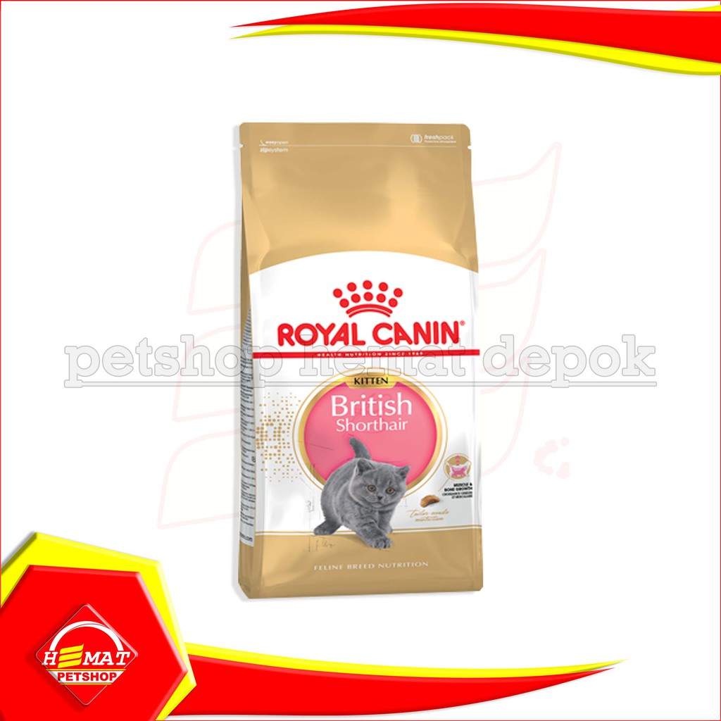 cat food Royal Canin Kitten British Shorthair 2 Kg Rc Short hair 2Kg Makanan Kucing anakan