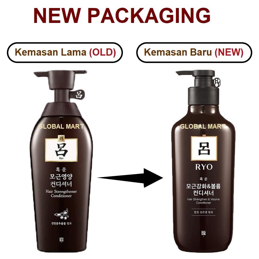Ryo Hair Strengthener Shampoo Hair Loss Care 550ml | Perawatan Untuk Rambut Rontok ORIGINAL KOREA-8