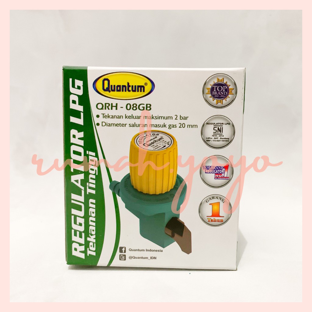 Quantum Regulator QRH 08 GB | Regulator LPG
