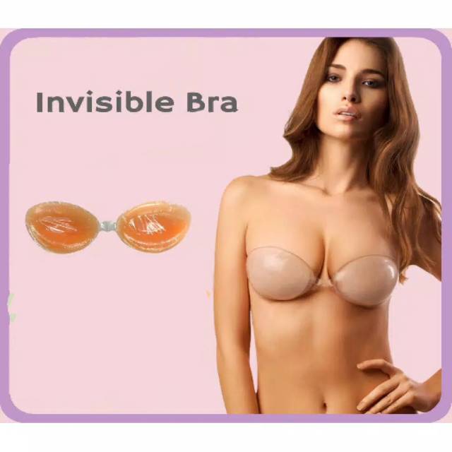 TALLY Bra Silicon Invisible Bra Silikon Tali Transparan Original