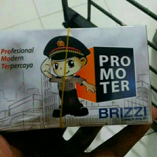 BRIZZI BRI edisi Polisi (PROMOTER) ORI /Like eMoney eTOLL Tapcash or Flazz