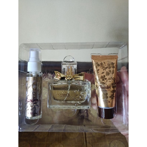 Promo satu set parfum tender my way