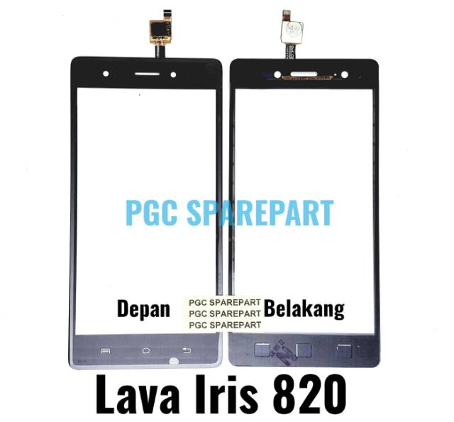 Original Touchscreen Lava Iris 820 Layar Kaca Sentuh Ts Lavairis Shopee Indonesia