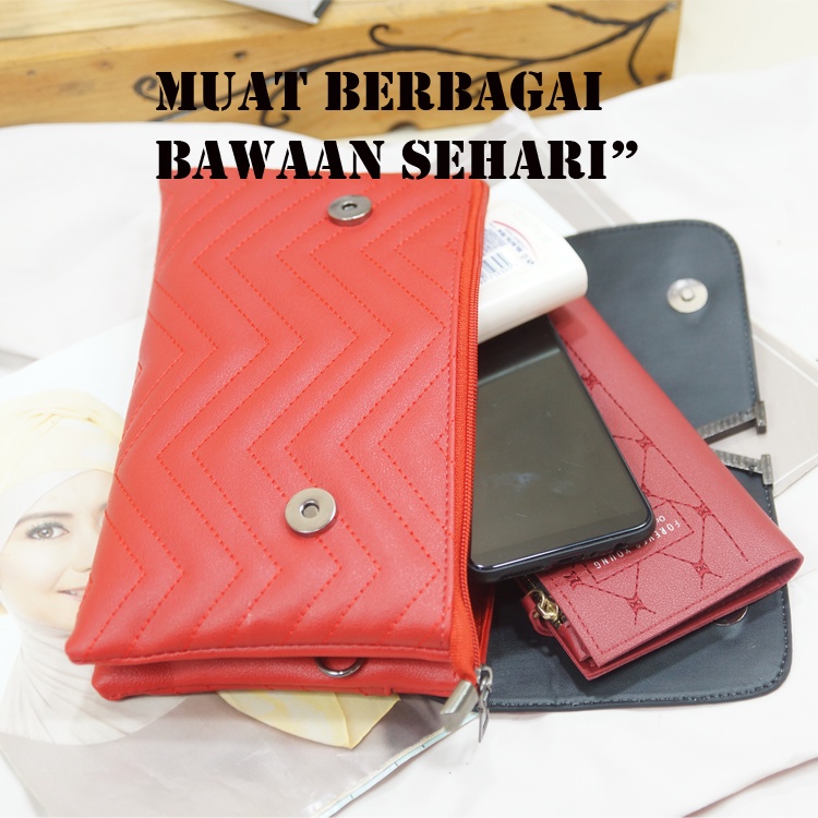 TUAH SLIM BAGS ( New ) SLingbag import Vicktory Bordir V Cluth 12 / Tas Wanita Import Terbaru 2022 Kekinian viral/ Tas Selempang Wanita Terlaris / Tas Cluth import Wanita / Dompet HP Dan Uang Wanita Terbaru 2022