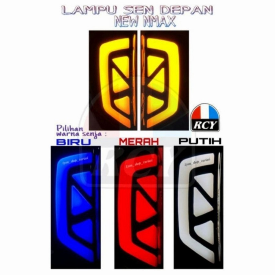 Lampu Sein Sen LED New Nmax 2020 Sein Led Sein Sign Aksesoris Variasi Yamaha New Nmax 2020 New Corak