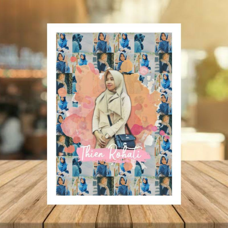 

(5R) Photo Collage Editor/kado unik/kado ulang tahun/kado pernikahan/kado untuk pacar/kado wisuda