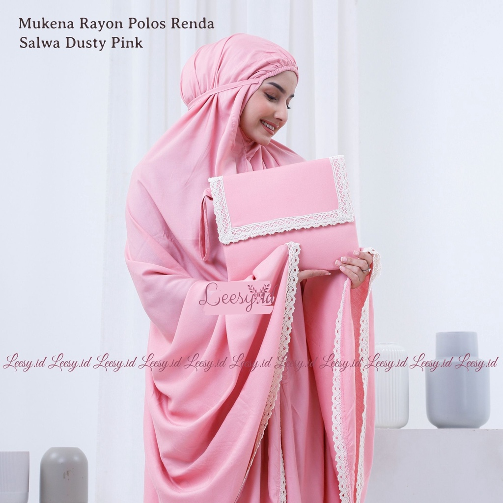 Jumuna - Mukena Dewasa Rayon Renda Salwa