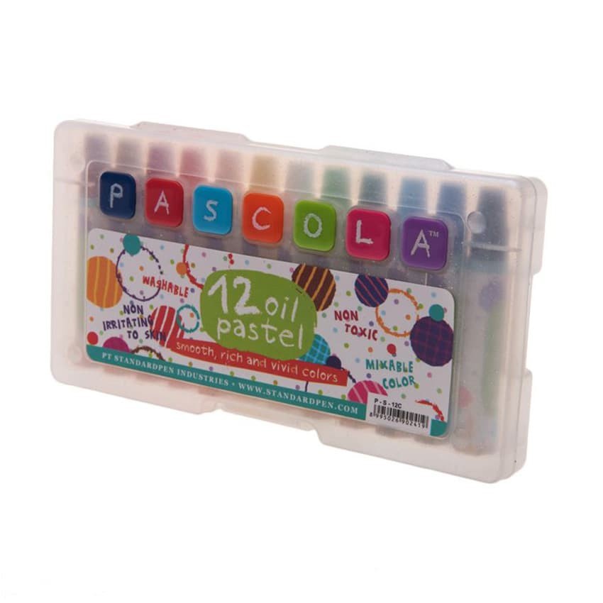 

CRAYON / KRAYON OIL PASTEL 12 WARNA PASCOLA