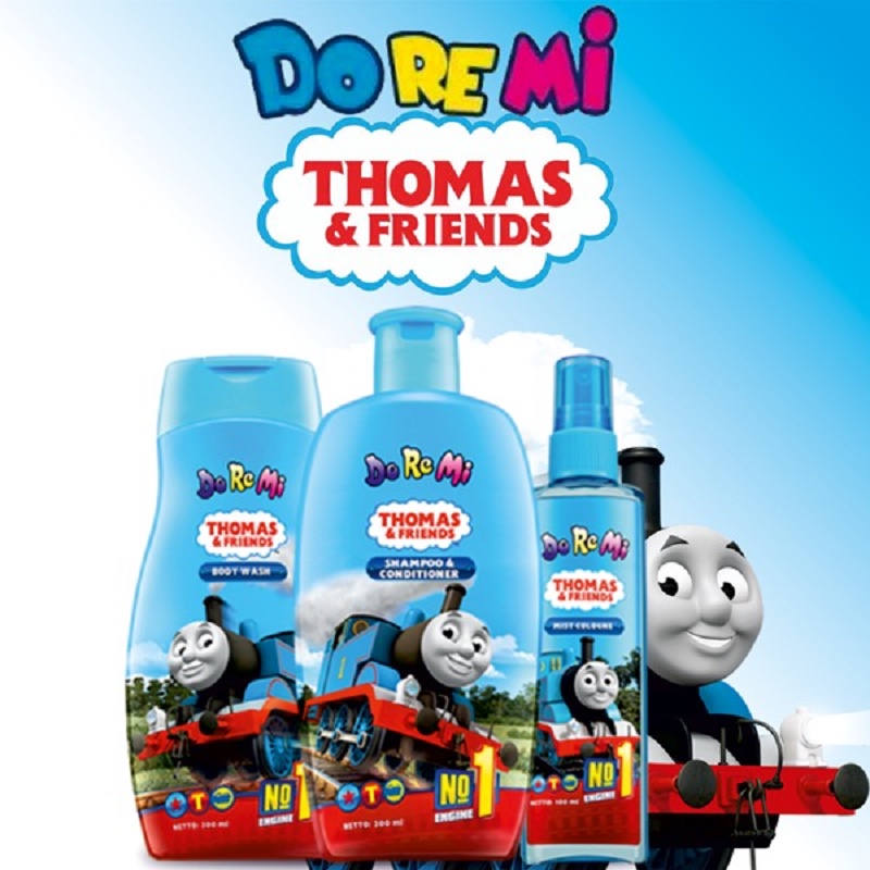 Doremi Kids Thomas &amp; Friends Body Wash / Shampoo Hair / Parfum Anak Cologne Body Mist