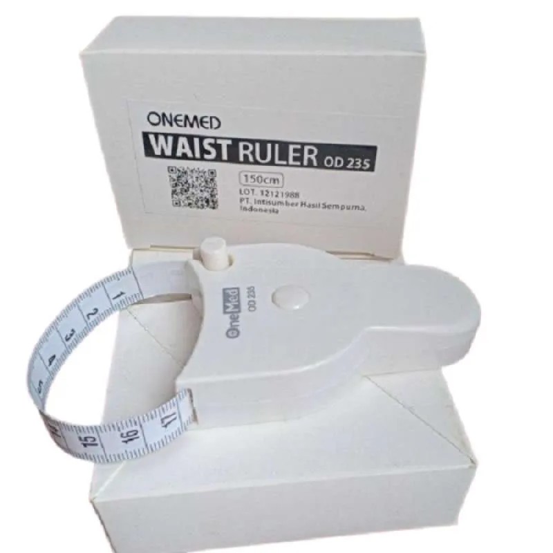 Onemed OD-235 Alat Pengukur Lingkar Tubuh / Kepala - Onemed Waist Ruler 150cm