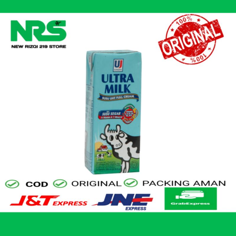 

Ultra UHT Full Cream 200ml Susu Ultra Milk Susu Segar