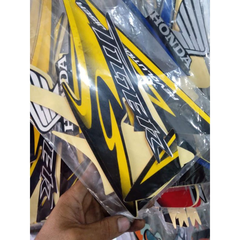 striping Tiger Revo 2012warna kuning