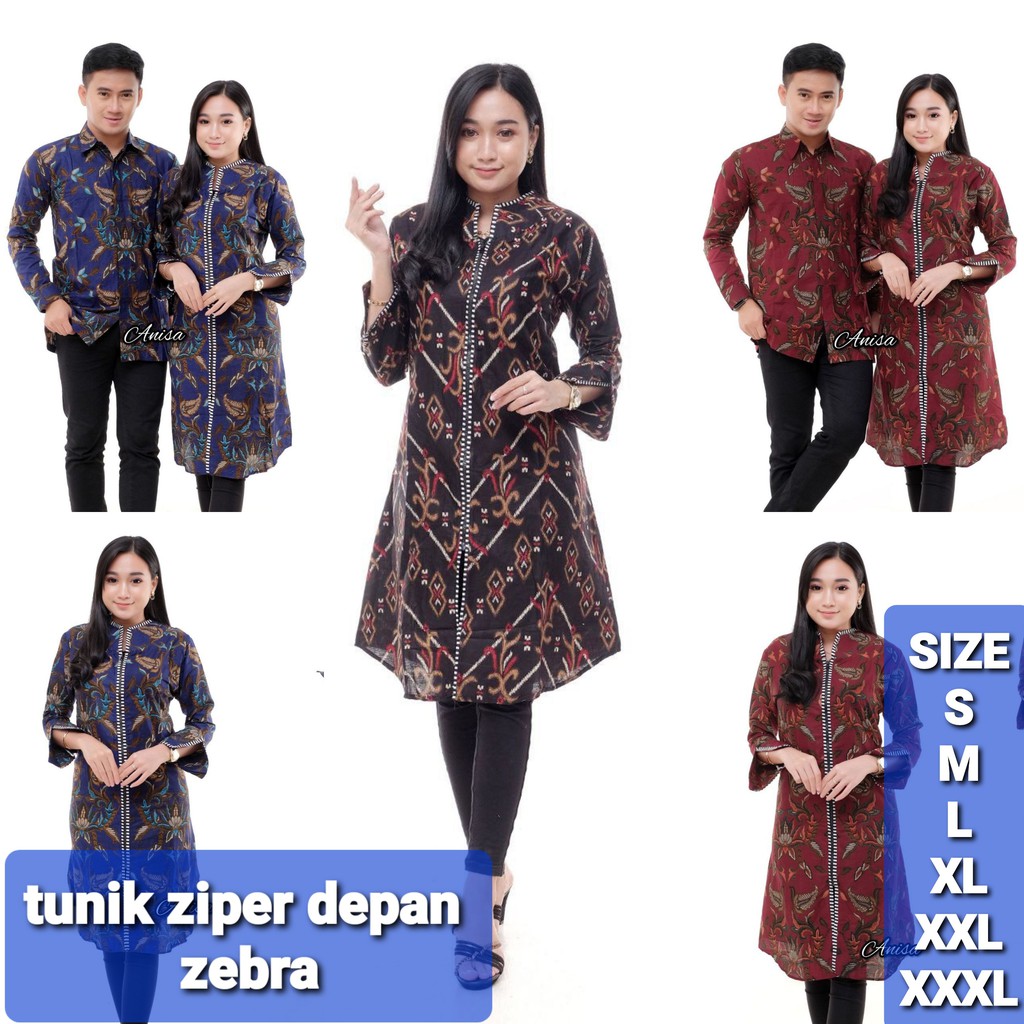 Distributor Promo 5.5 Terlaris Serut Genes Jelita Tunic Navbor Yelbor Whitbor Creambor Tunik Batik Tunik Ziper pBXjQy7fyQNaaLe