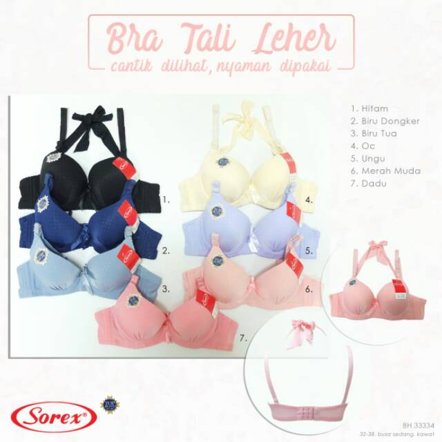 BRA WANITA SOREX TALI LEHER 33334 MURAH BERKUALITAS