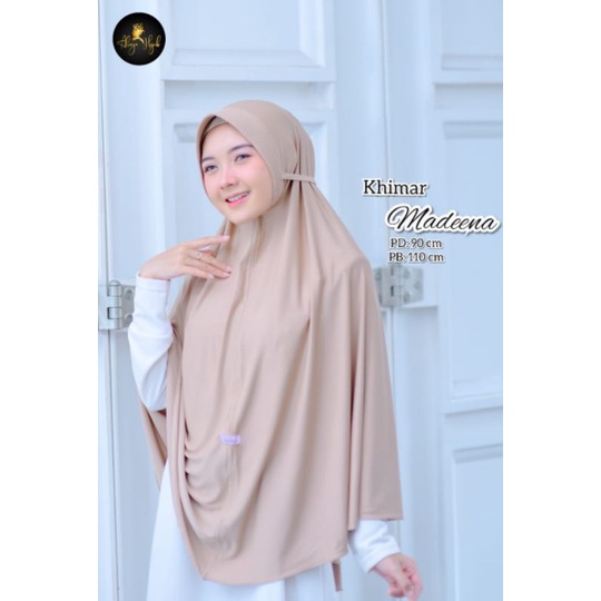 KHIMAR/BERGO/HIJAB  MADEENA JUMBO original by aliya hijab