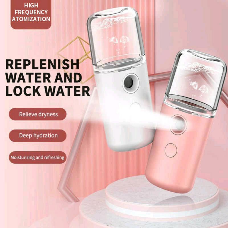 PROMO !!! NANO SPRAY Portable Mini USB / Mist Sparyer Pelembab Wajah Perawatan Wajah