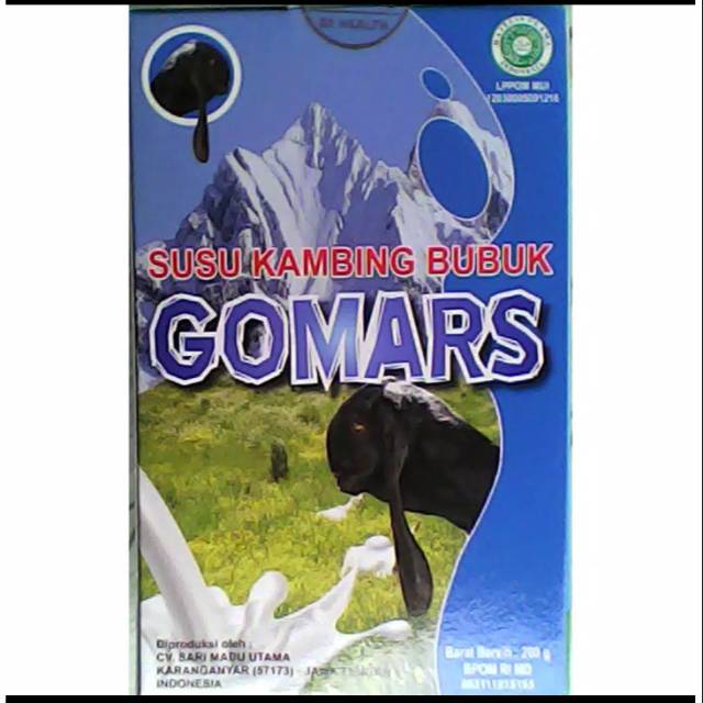 

Susu kambing gomars