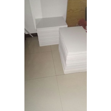 Pvc Foam Board 1 mm dan 2 mm uk. 20 cm x 20 cm