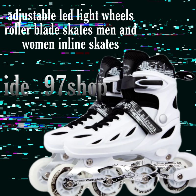 SEPATU RODA Anak &amp; Dewasa, inline skates Black &amp; White