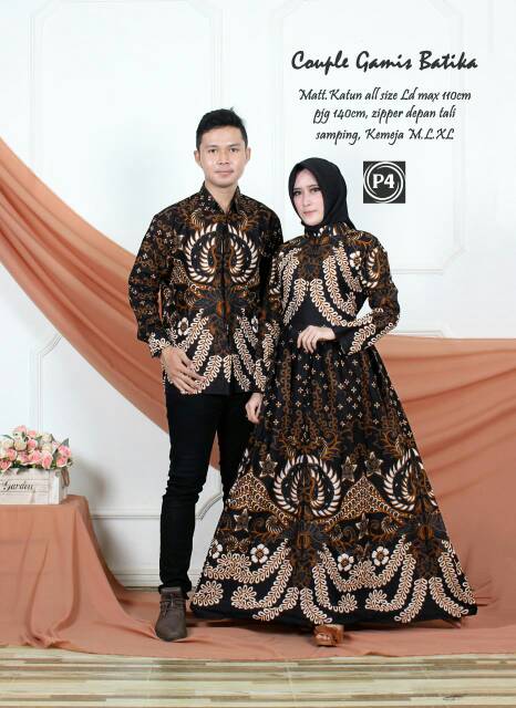 GROSIR COUPLE GAMIS BATIKA