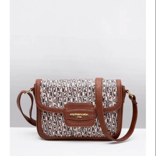 Tas selempang hitam Shopie Martin Paris reinesa