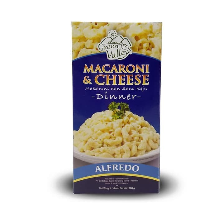 

Segera Miliki Green Valley Macaroni and Cheese with Alfredo Sauce - 200 Gr Gilaa!!!