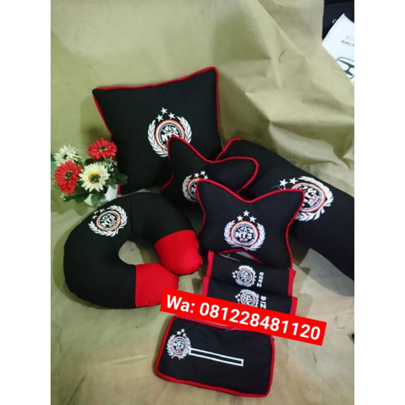 bantal mobil nts Nusantara / carset polisi / bantal leher bhayangkari
