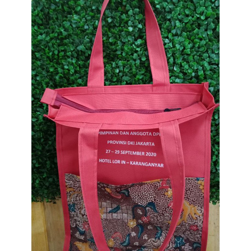 tas seminar sablon tas bimtek tas batik murah di shopee