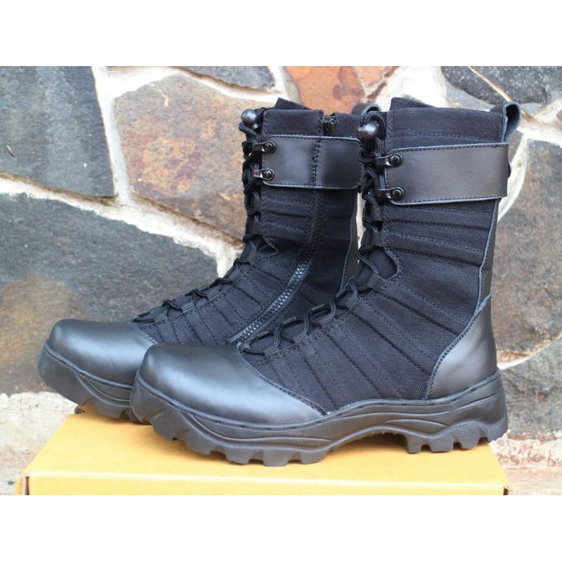 sepatu pdl ninja kulit asli