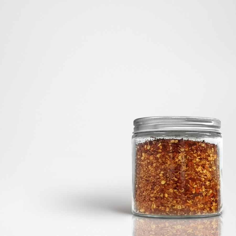 

Chilli Crushed | Rempah Cabai Tumbuk [ Glass Jar Packaging ] | 200gr