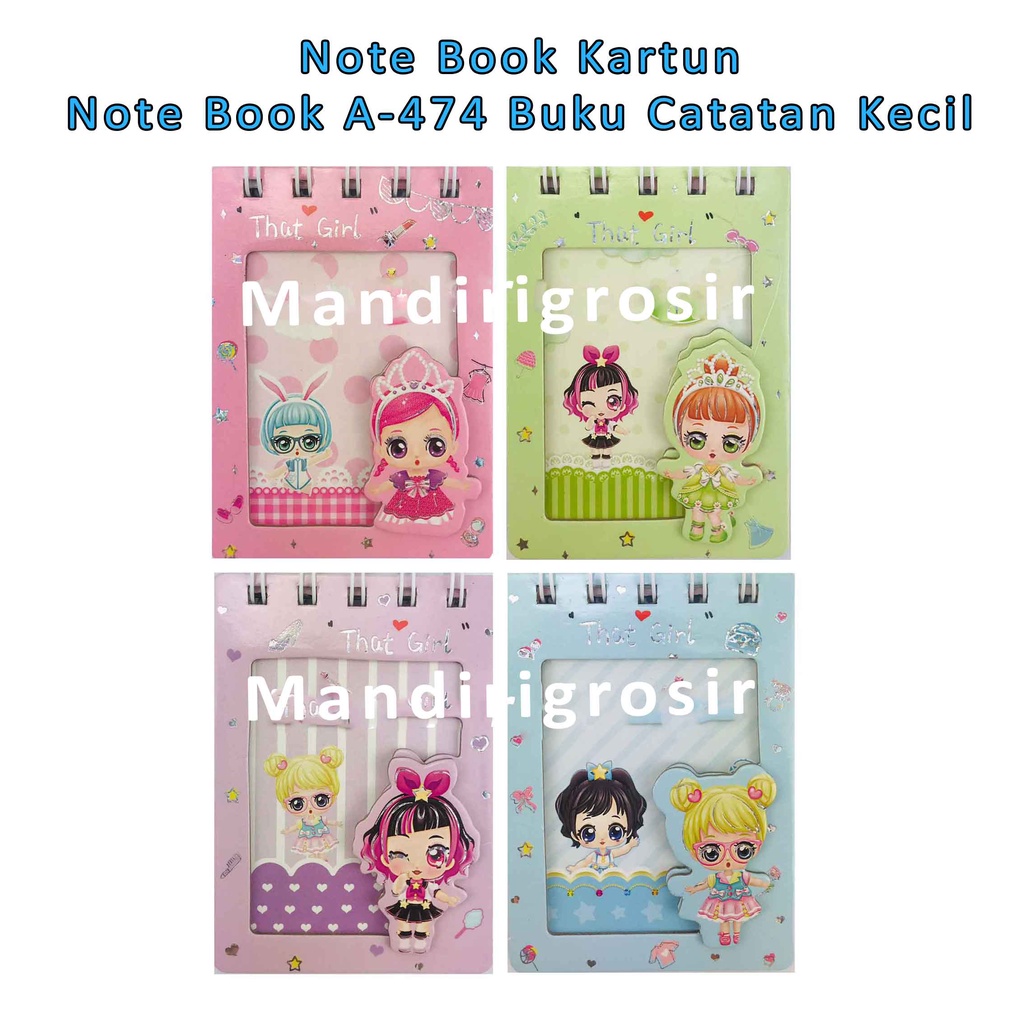 Buku Dairy * Note Book * Buku Catatan Kecil * Buku Tulis