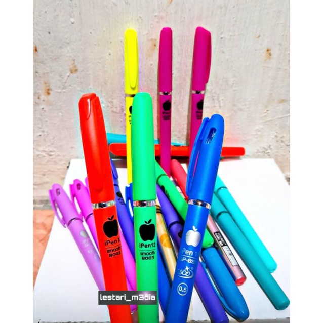 

Pulpen gel ipen Apel 0.5