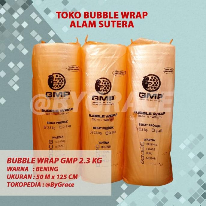 

Bubble Wrap Gmp Bening (125Cm X 50M)