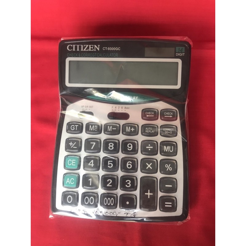 

Kalkulator CMZEN CT 9300 GC (14 digit)