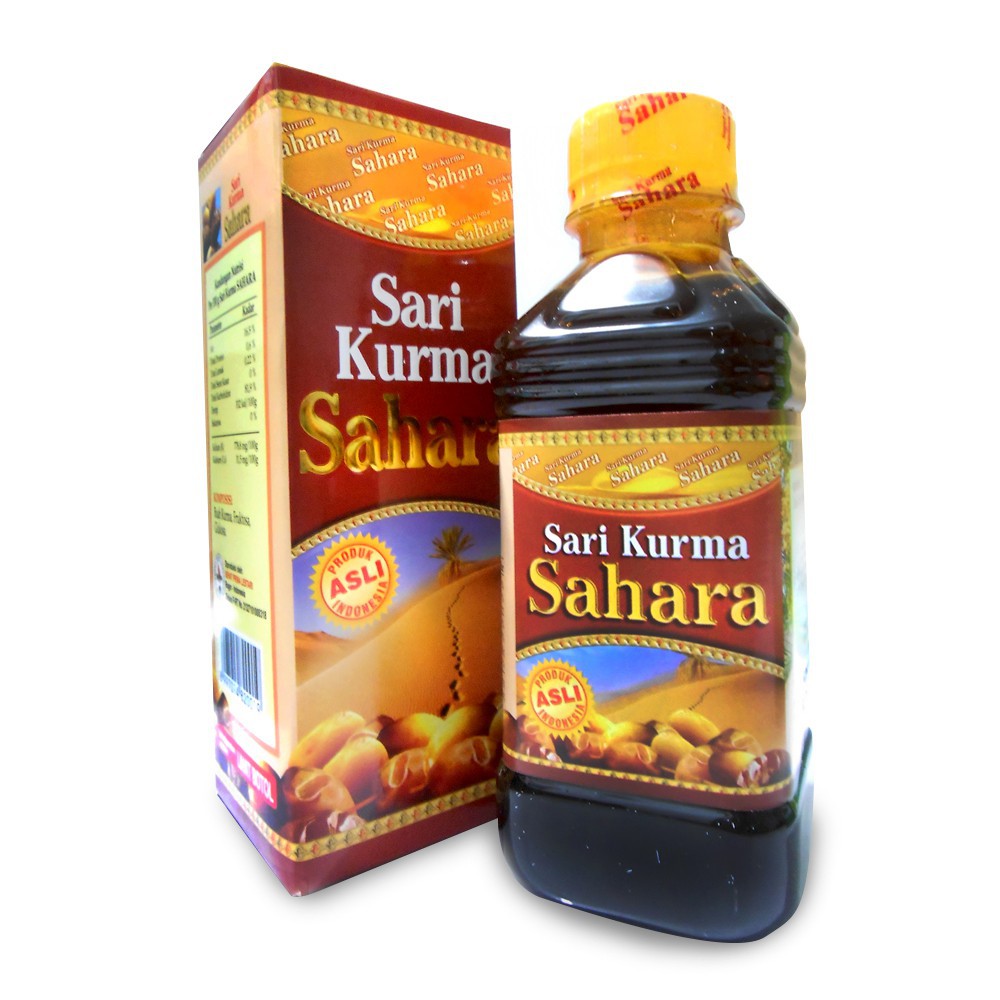 

Sari Kurma Sahara 330gr / Sirup Sari Kurma Sahara