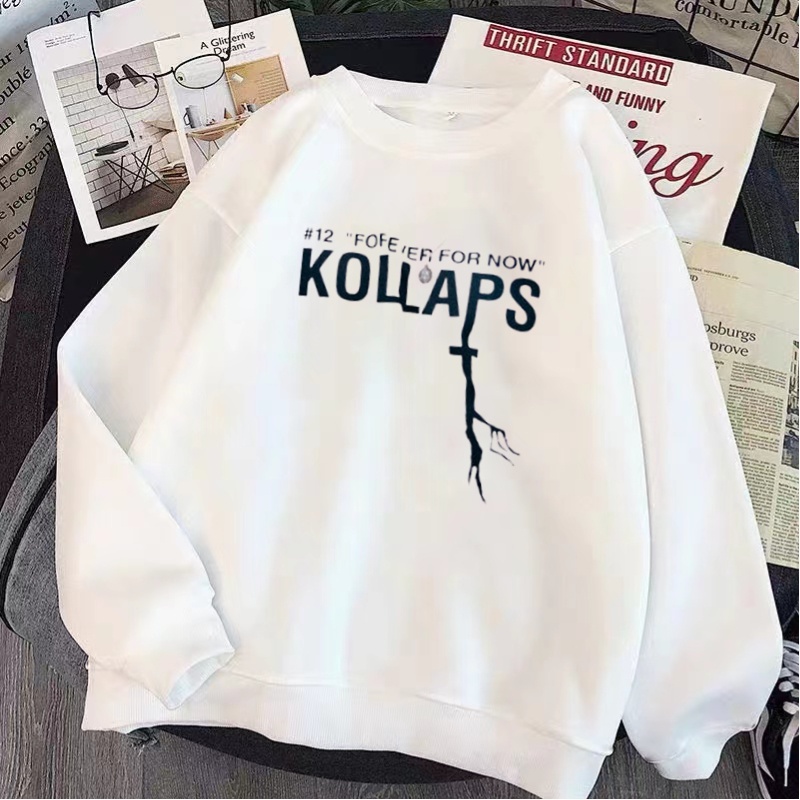 Sweatshirt oversize t shirt baju lengan panjang korea style