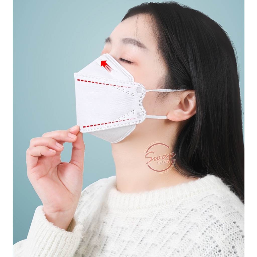 Masker KF94 3D KF 94 3 Ply, Convex Masker Korea 3Ply Evo KN95 N95 Mask Premium