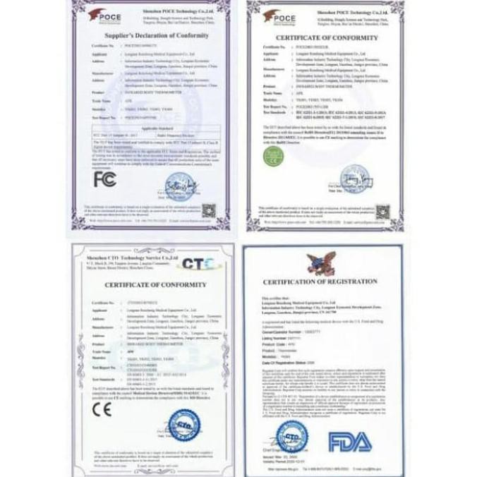 Thermogun Thermometer Tembak Infrared Afk Original Rm.Bgt