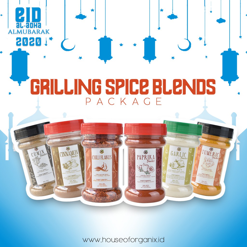House Of Organix Package Grilling Spice Blends Seasoning