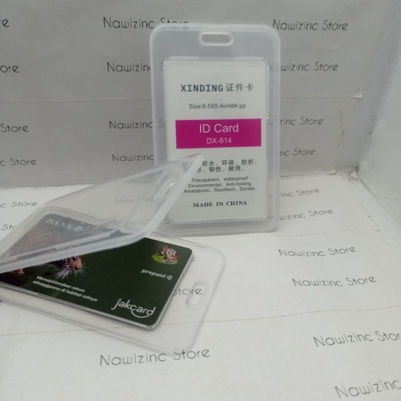 

TEMPAT ID CARD/FRAME ID CARD TUTUP/BOX TRANSPARAN