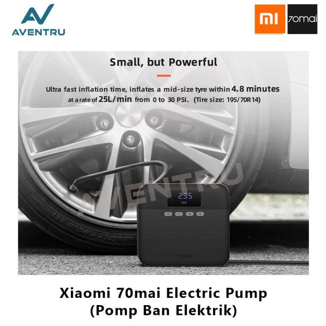 Xiaomi 70mai Digital Pump Portable Electric Pompa Ban Elektrik Xiaomi