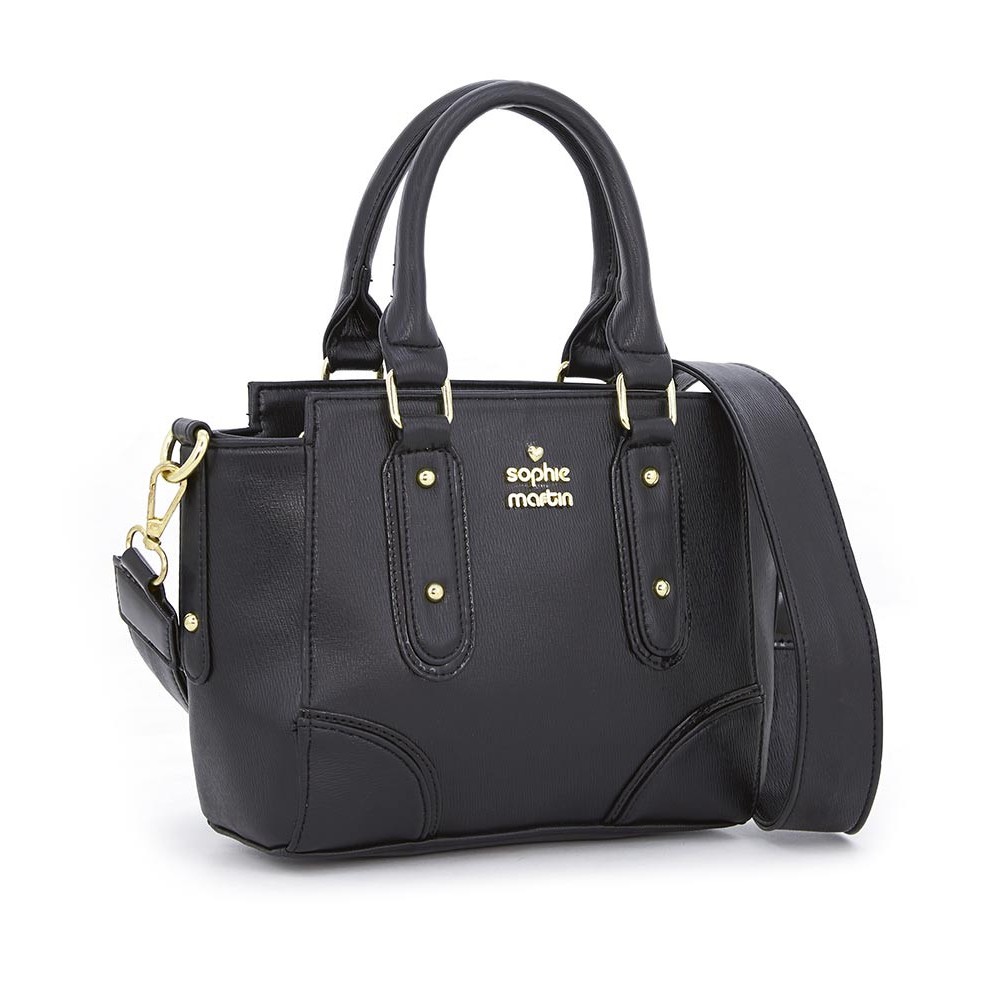 TAS SOPHIE  MARTIN  SESSA T5498B5 HITAM KULIT PREMIUM BESAR  