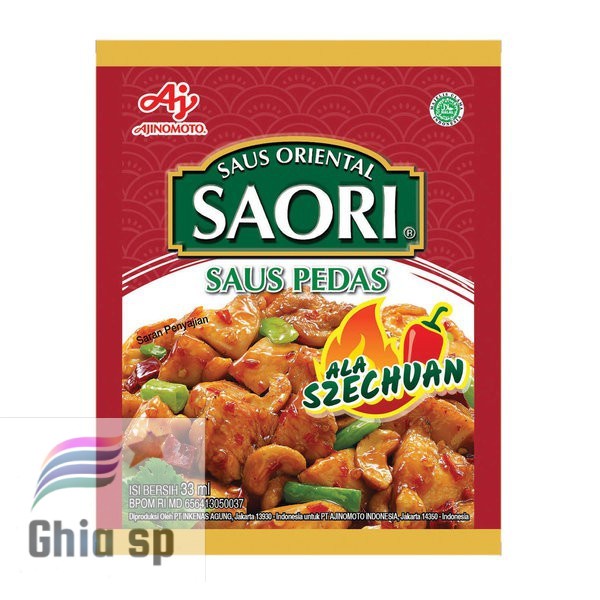 

SAORI Saus Pedas Szechuan 33 ml