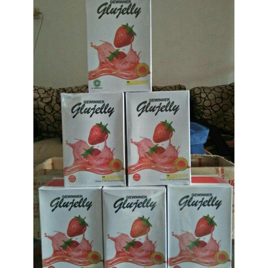 Segar  Glujelly gewinner Glujelly glu jelly perbox original Perfect