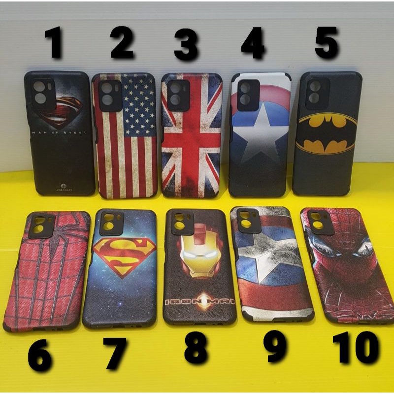 HR Kulit Softcase SuperHero Marvel Redmi9A Redmi9c Redmi10 Realme C2 C21Y