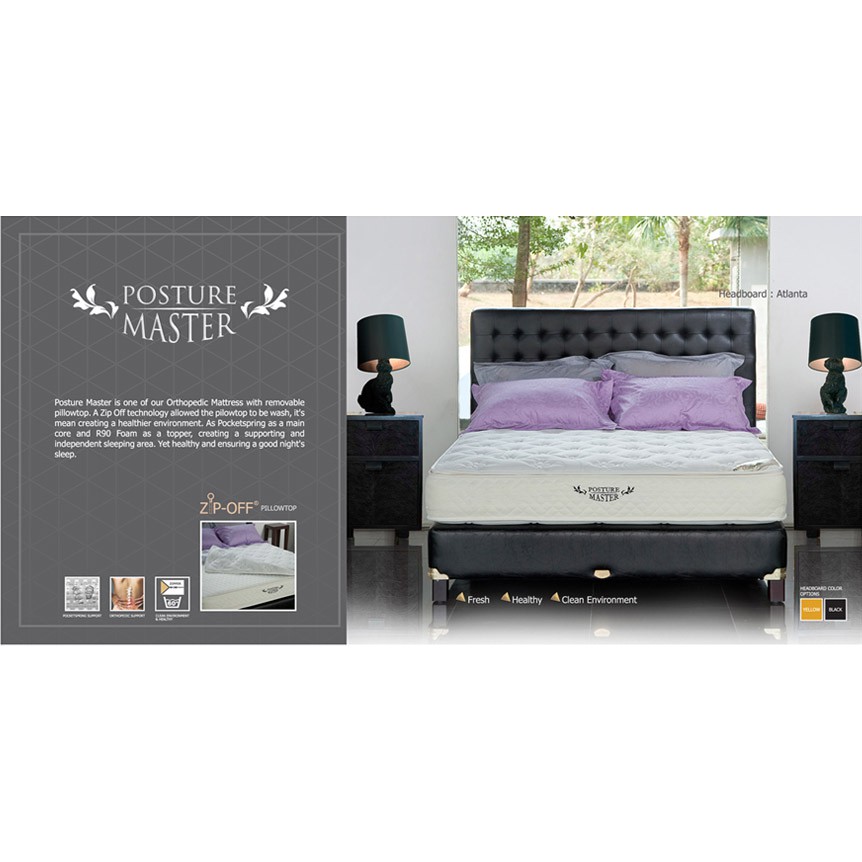 Divan Quantum Posture Master - Springbed Kasur saja