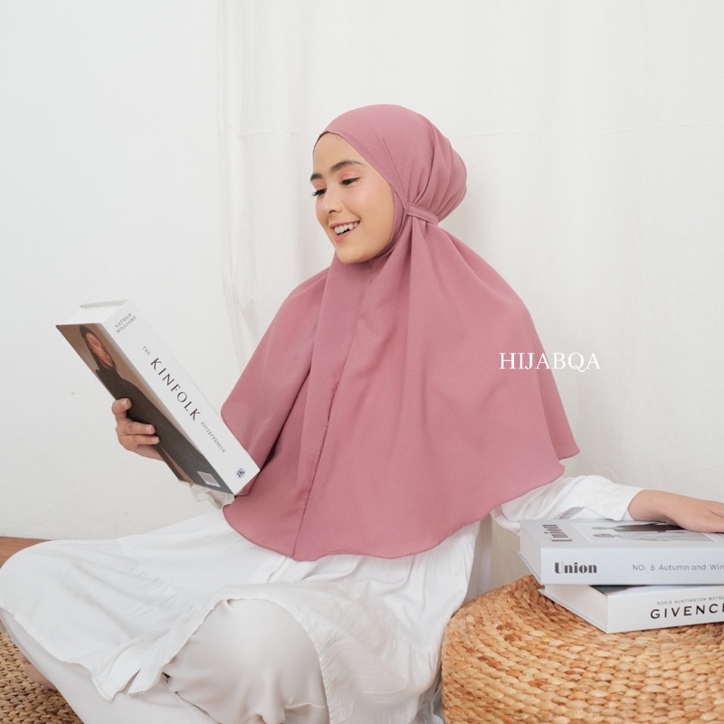 HIJABQA - Bergo Maryam Premium Hijab Bergo Tali