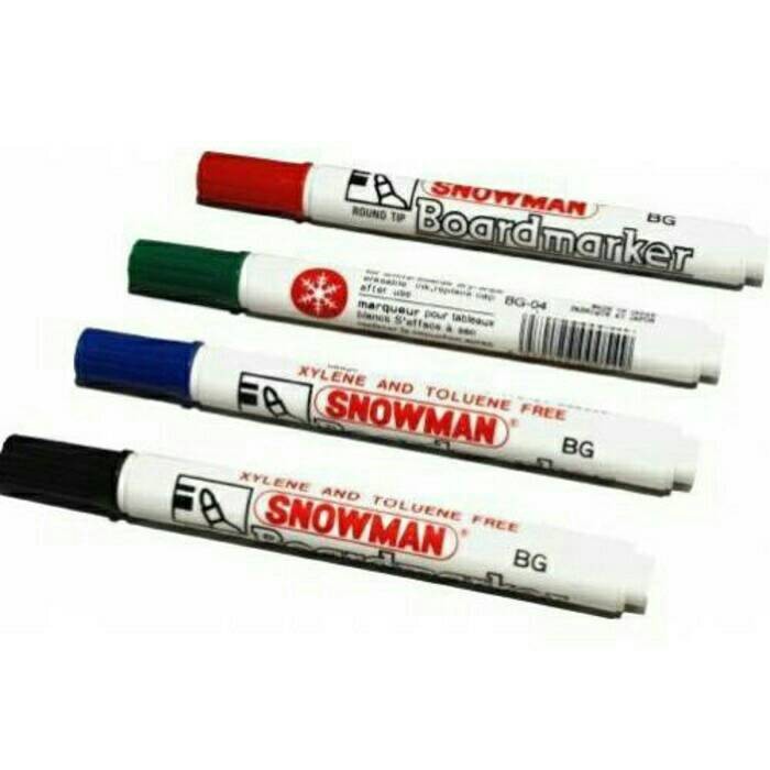 

Spidol Boardmarker snowman-merah isi 12 pcs promo